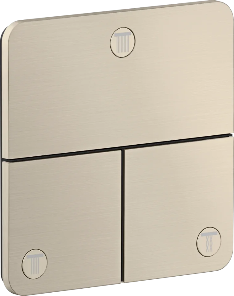 Axor Showerselect Id Valves Concealed 269 X 242 X 179mm Nickel - Brushed product image - Image 1