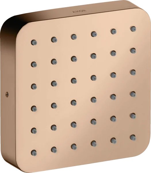 Axor Citterio E Body Jets 285 X 155 X 85mm Rose Gold/gold - Polished