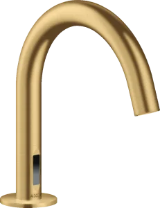 Axor Uno Electronic Taps 504 X 269 X 131mm Gold - Brushed