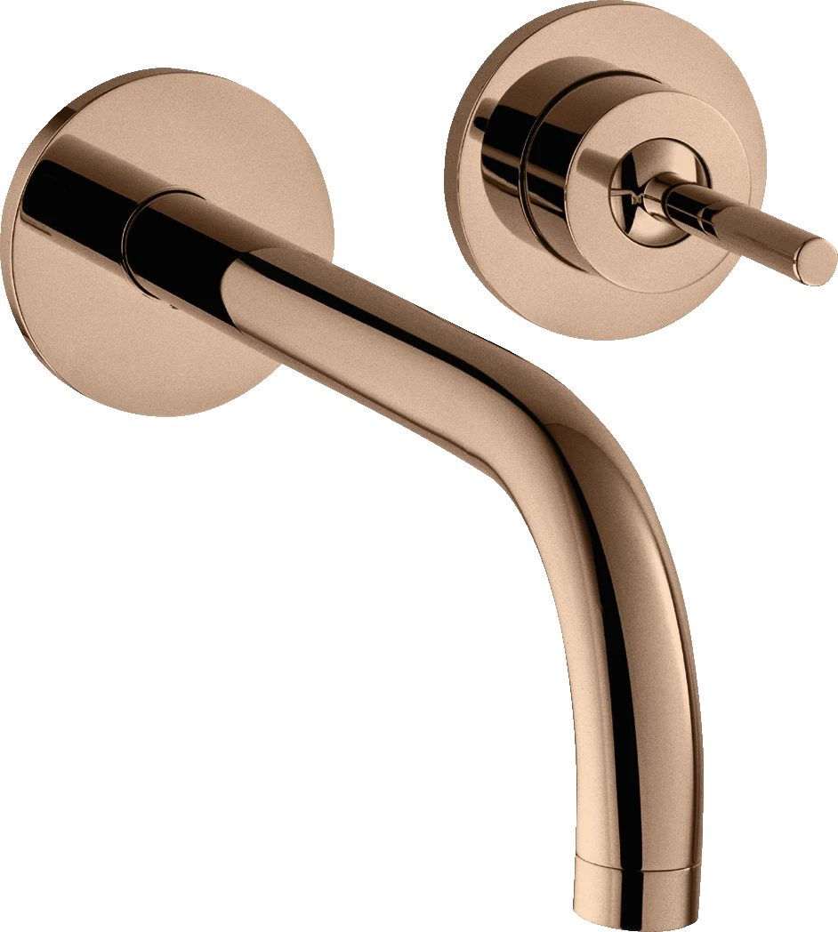 Axor Uno Manual Mixers 460 X 245 X 105mm Rose Gold/gold - Polished