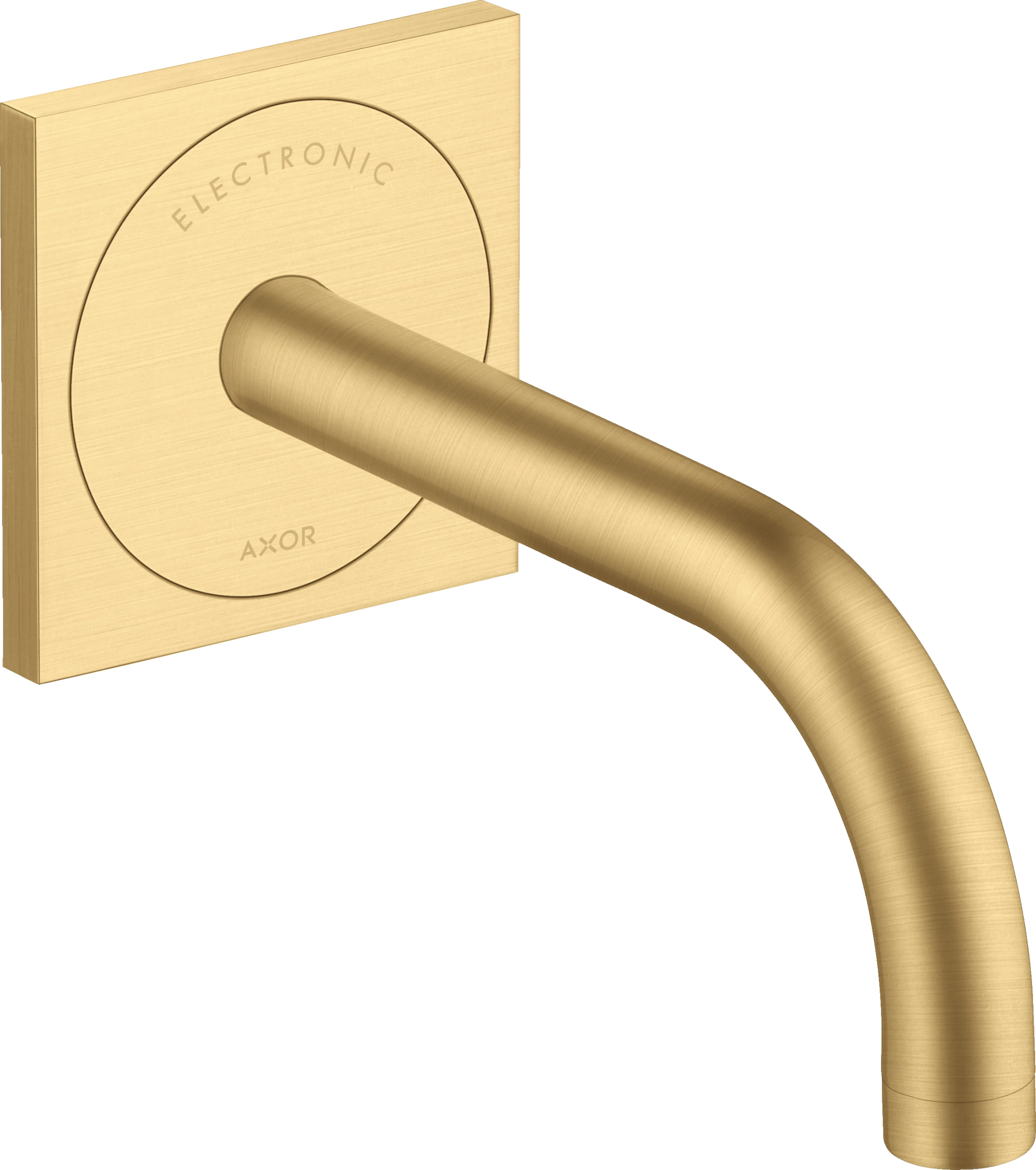 Axor Uno Electronic Taps 397 X 234 X 105mm Gold - Brushed