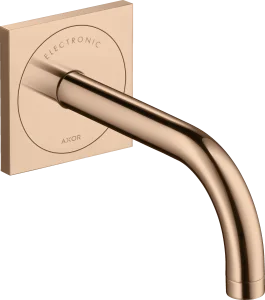 Axor Uno Electronic Taps 397 X 234 X 105mm Rose Gold/gold - Polished