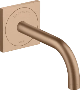 Axor Uno Electronic Taps 397 X 234 X 105mm Rose Gold/gold - Brushed