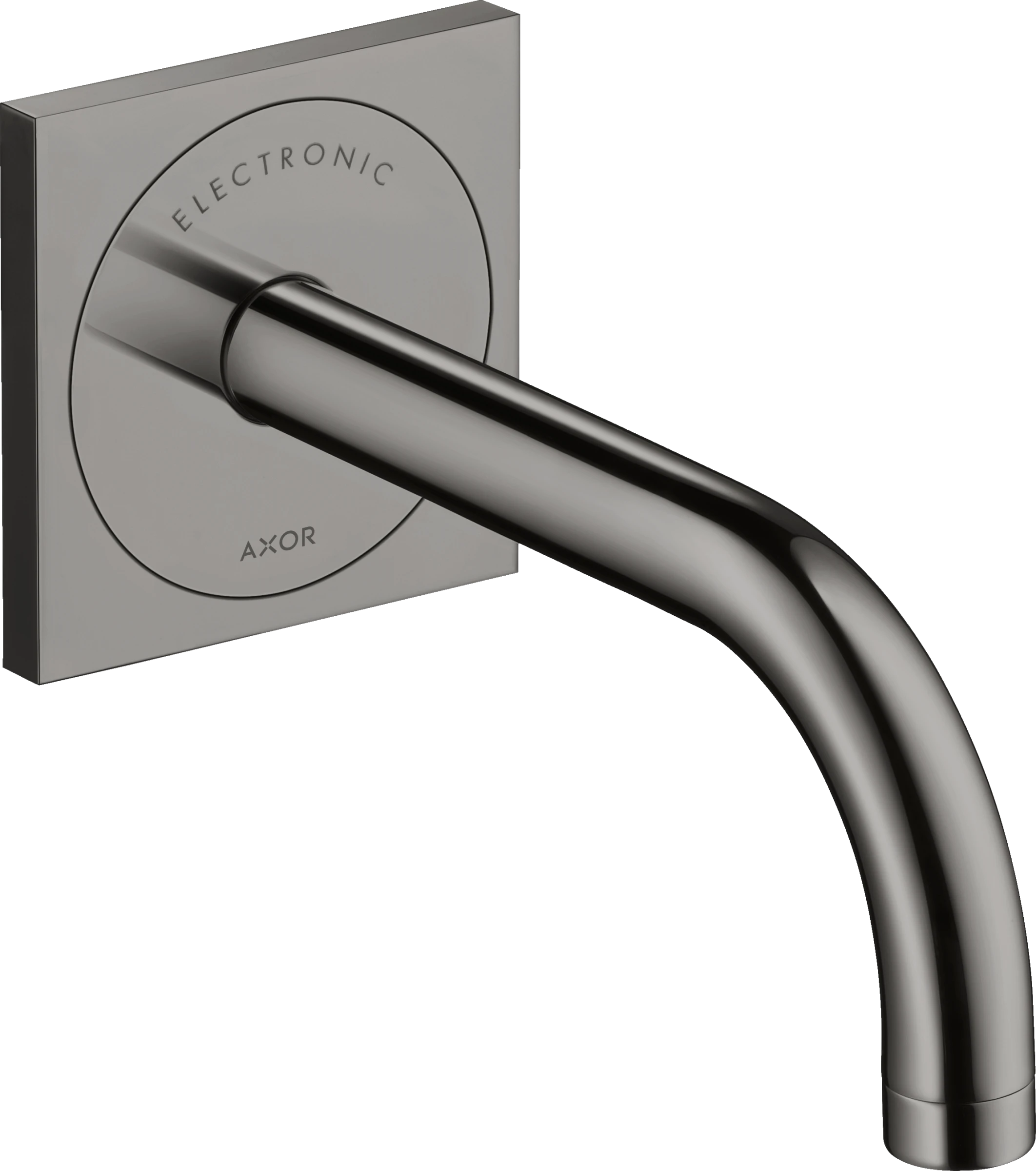Axor Uno Electronic Taps 397 X 234 X 105mm Gunmetal/chrome - Polished