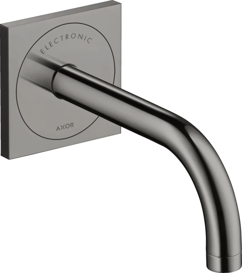 Axor Uno Electronic Taps 397 X 234 X 105mm Gunmetal/chrome - Polished product image - Image 1