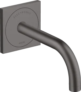 Axor Uno Electronic Taps 397 X 234 X 105mm Gunmetal/chrome - Brushed