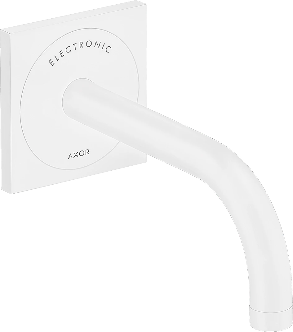 Axor Uno Electronic Taps 397 X 234 X 105mm White - Matt
