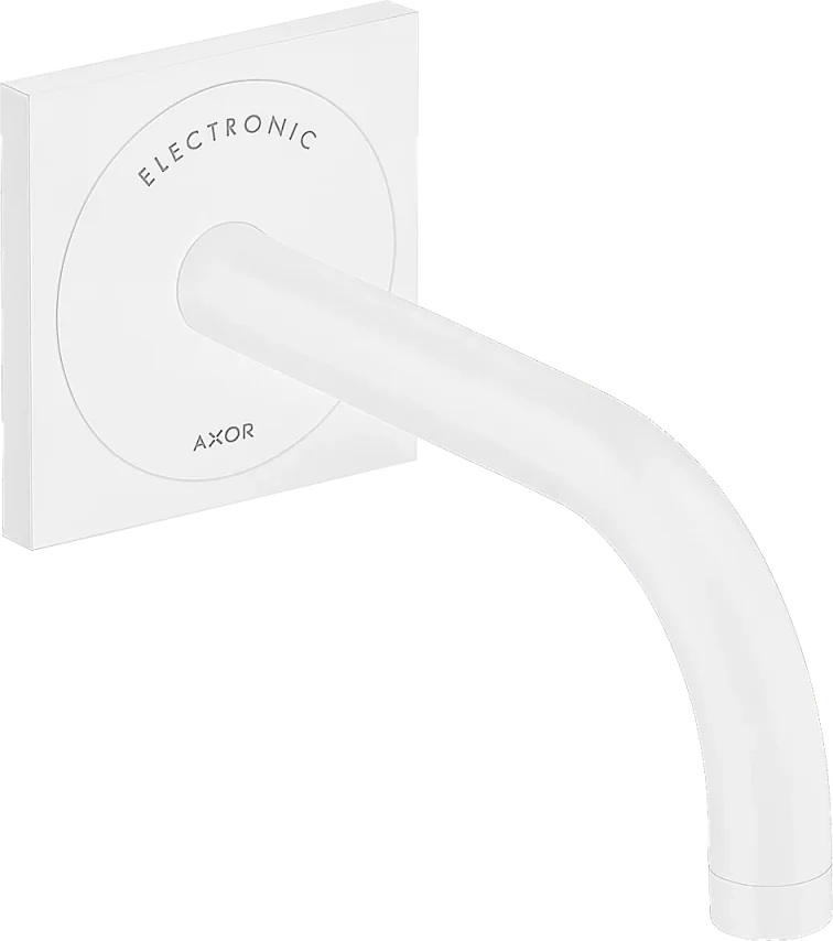 Axor Uno Electronic Taps 397 X 234 X 105mm White - Matt product image - Image 1