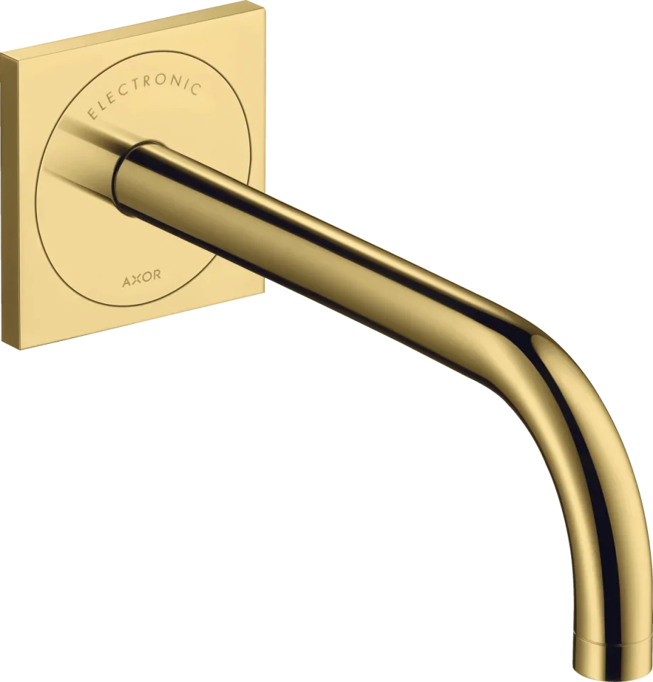 Axor Uno Electronic Taps 397 X 234 X 105mm Gold - Polished product image - Image 1