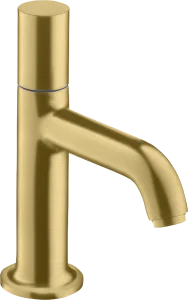 Axor Uno Pillar Tap 355 X 180 X 70mm Gold - Brushed