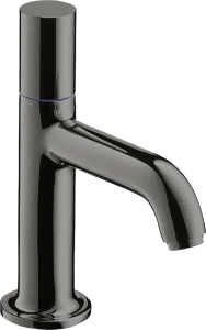Axor Uno Pillar Tap 355 X 180 X 70mm Gunmetal/chrome - Polished