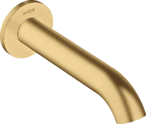 Axor Uno Bath Fillers 220 X 78 X 75mm Gold - Brushed