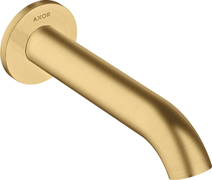 Axor Uno Bath Fillers 220 X 78 X 75mm Gold - Brushed product image - Image 1
