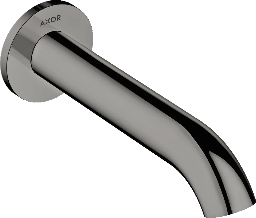 Axor Uno Bath Fillers 220 X 78 X 75mm Gunmetal/chrome - Polished