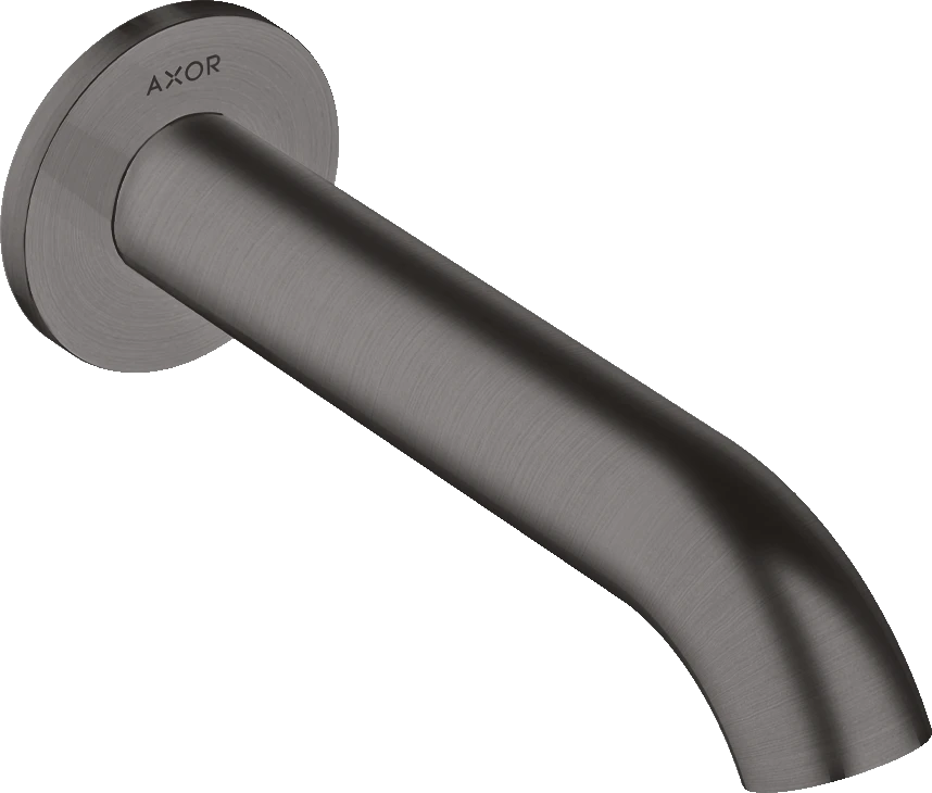 Axor Uno Bath Fillers 220 X 78 X 75mm Gunmetal/chrome - Brushed
