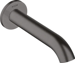 Axor Uno Bath Fillers 220 X 78 X 75mm Gunmetal/chrome - Brushed