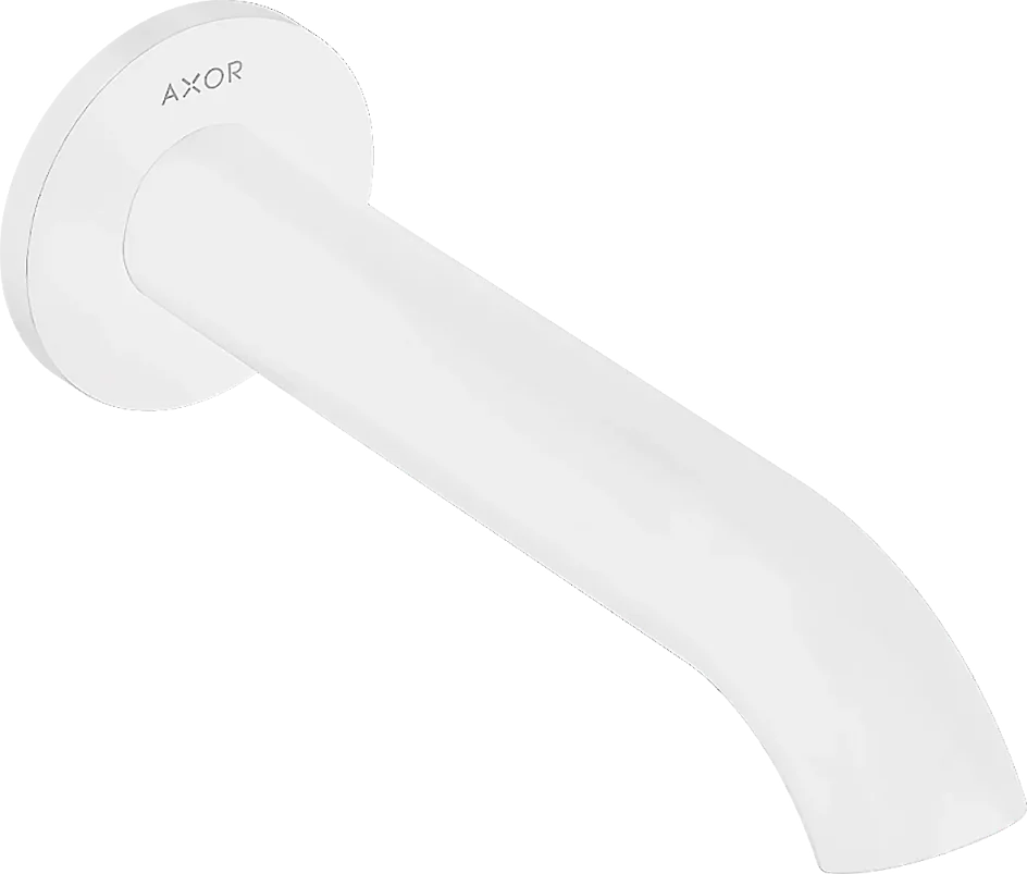 Axor Uno Bath Fillers 215 X 80 X 75mm White - Matt product image - Image 1