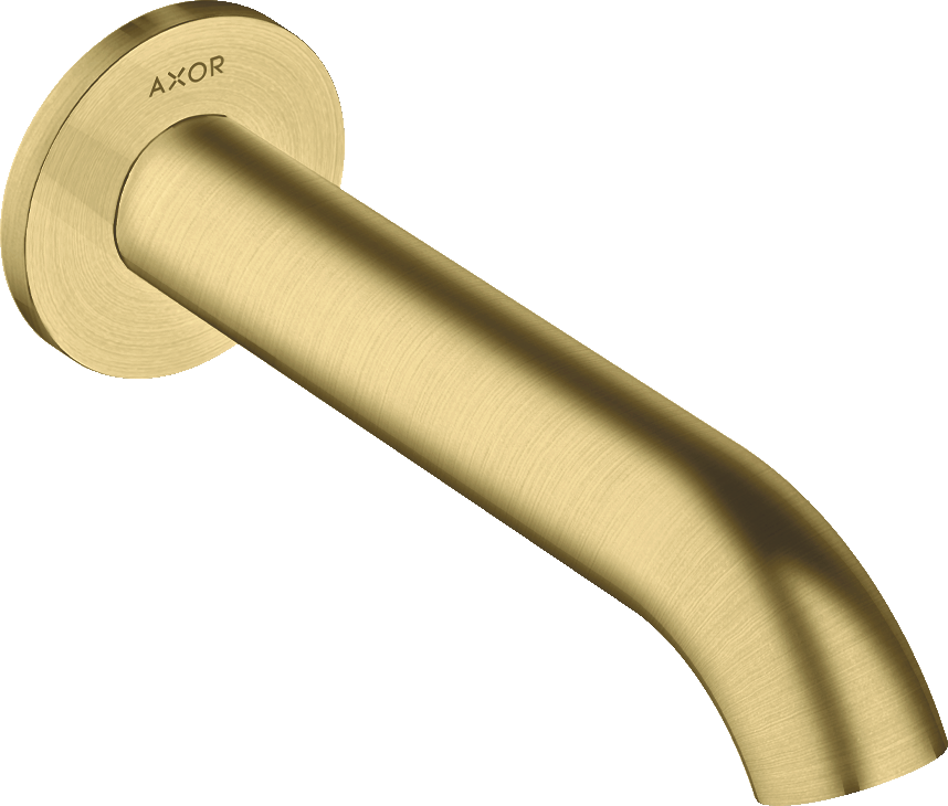 Axor Uno Bath Fillers 220 X 78 X 75mm Brass - Brushed product image - Image 2
