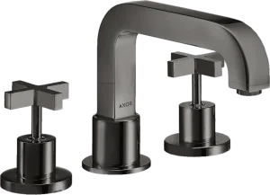 Axor Citterio Bath Mixers Concealed 160 X 90 X 70mm Gunmetal/chrome - Polished