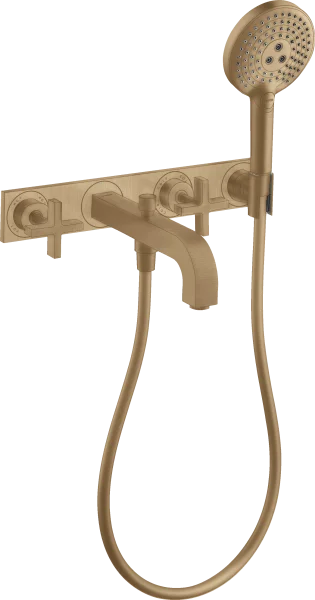 Axor Citterio Bath Mixers Concealed 504 X 263 X 128mm Bronze - Brushed