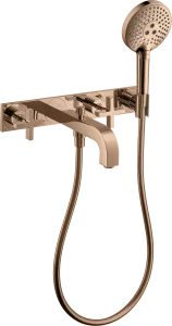 Axor Citterio Bath Mixers Concealed 504 X 263 X 128mm Rose Gold/gold - Polished