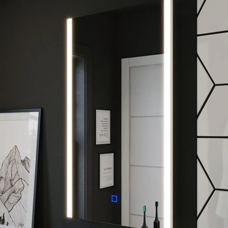 Saneux Air 40cm Electric Mirror V2 detail view - Image 2