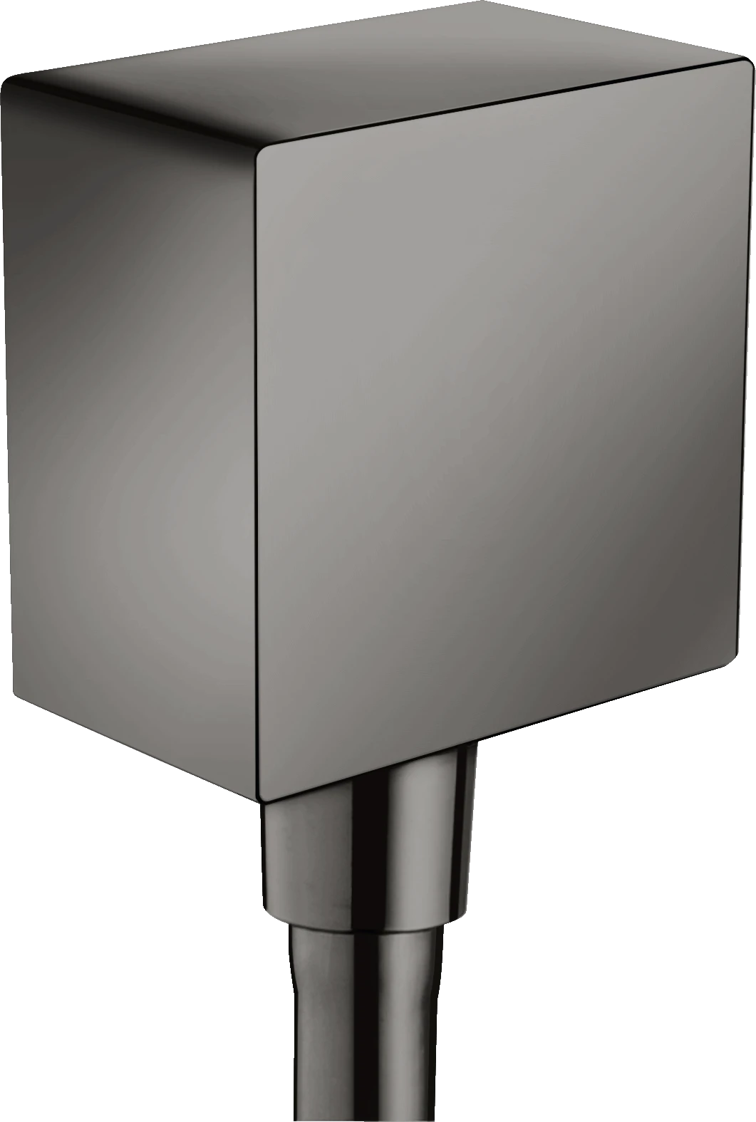 Axor Showersolutions Wall Outlet 120 X 70 X 45mm Gunmetal/chrome - Polished