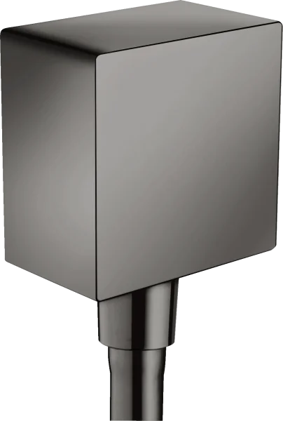 Axor Showersolutions Wall Outlet 120 X 70 X 45mm Gunmetal/chrome - Polished