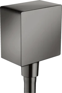 Axor Showersolutions Wall Outlet 120 X 70 X 45mm Gunmetal/chrome - Polished