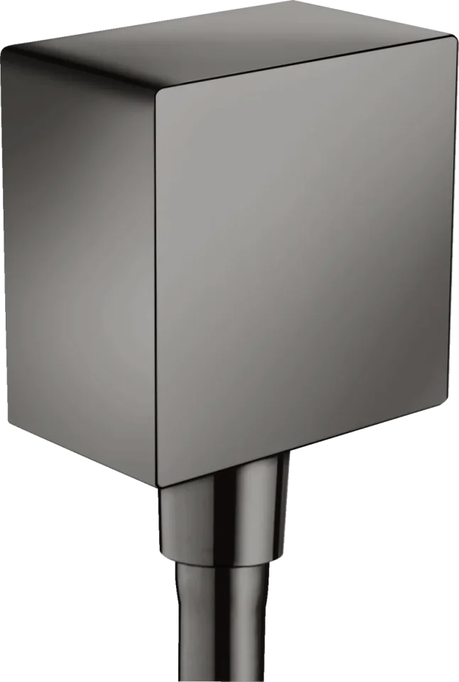 Axor Showersolutions Wall Outlet 120 X 70 X 45mm Gunmetal/chrome - Polished product image - Image 1