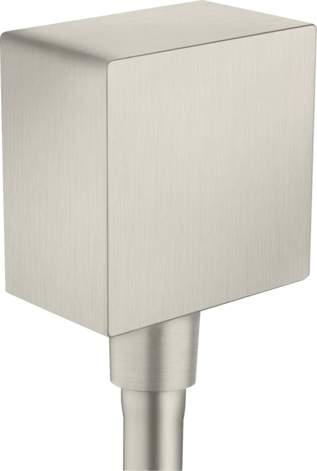 Axor Showersolutions Wall Outlet 120 X 70 X 45mm Stainless Steel product image - Image 1