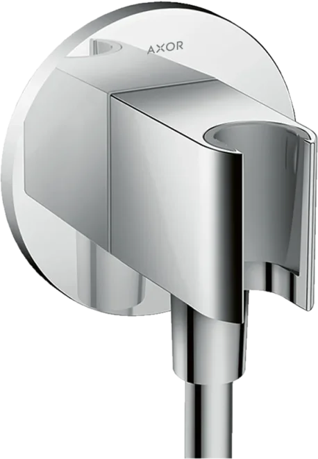 Axor Showersolutions Wall Outlet 130 X 110 X 90mm Stainless Steel product image - Image 1