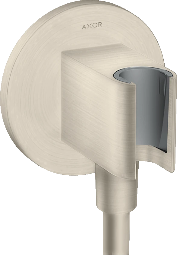 Axor Showersolutions Wall Outlet 130 X 110 X 90mm Nickel - Brushed