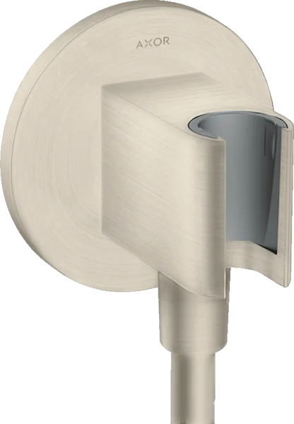 Axor Showersolutions Wall Outlet 130 X 110 X 90mm Nickel - Brushed
