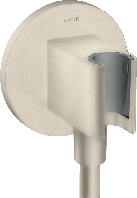 Axor Showersolutions Wall Outlet 130 X 110 X 90mm Nickel - Brushed product image - Image 1