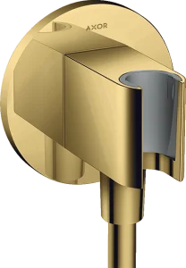 Axor Showersolutions Wall Outlet 132 X 112 X 87mm Gold - Polished