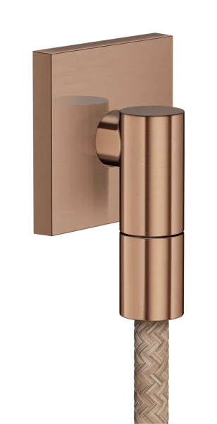 Axor Wall Outlet Fine Wall Outlet 84 X 65 X 95mm Rose Gold/gold - Brushed