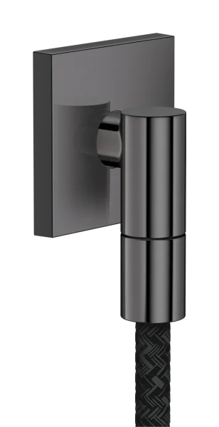 Axor Wall Outlet Fine Wall Outlet 84 X 65 X 95mm Gunmetal/chrome - Polished