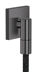 Axor Wall Outlet Fine Wall Outlet 84 X 65 X 95mm Gunmetal/chrome - Polished