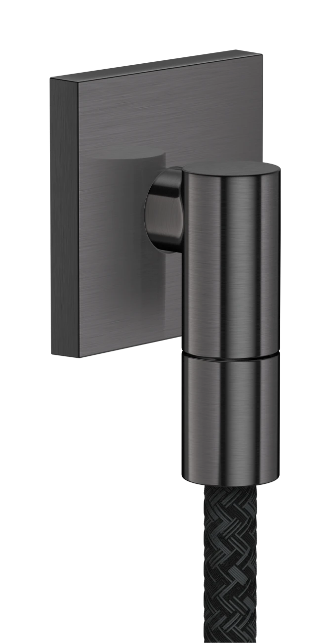 Axor Wall Outlet Fine Wall Outlet 97 X 83 X 65mm Gunmetal/chrome - Brushed