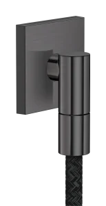 Axor Wall Outlet Fine Wall Outlet 97 X 83 X 65mm Gunmetal/chrome - Brushed