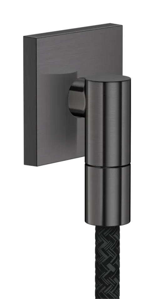 Axor Wall Outlet Fine Wall Outlet 97 X 83 X 65mm Gunmetal/chrome - Brushed product image - Image 1