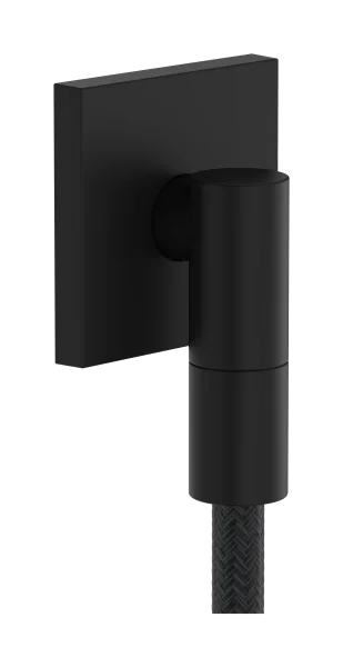 Axor Wall Outlet Fine Wall Outlet 97 X 83 X 65mm Black - Matt