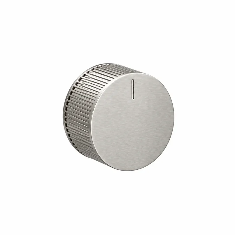 Saneux Cos Diverter Handle - Fluted - Brushed Nickel product image - Image 1