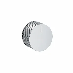 Saneux Cos Diverter Handle - Fluted - Chrome
