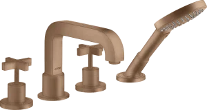 Axor Citterio Bath Mixers Concealed 510 X 263 X 128mm Rose Gold/gold - Brushed
