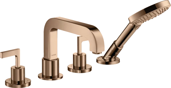 Axor Citterio Bath Mixers Concealed 510 X 263 X 128mm Rose Gold/gold - Polished