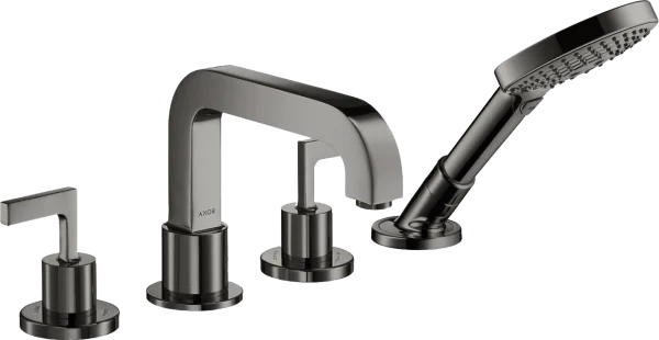 Axor Citterio Bath Mixers Concealed 510 X 263 X 128mm Gunmetal/chrome - Polished