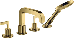 Axor Citterio Bath Mixers Concealed 510 X 263 X 128mm Gold - Polished