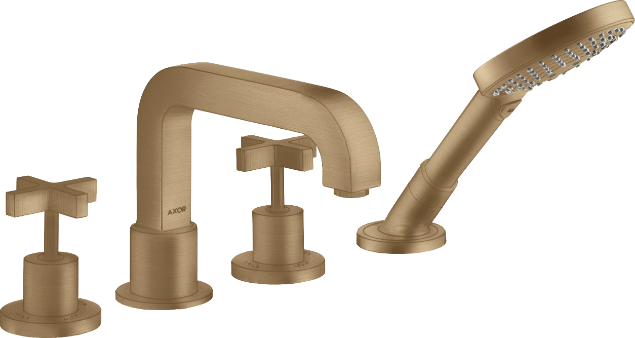 Axor Citterio Bath Mixers Concealed 504 X 263 X 128mm Bronze - Brushed
